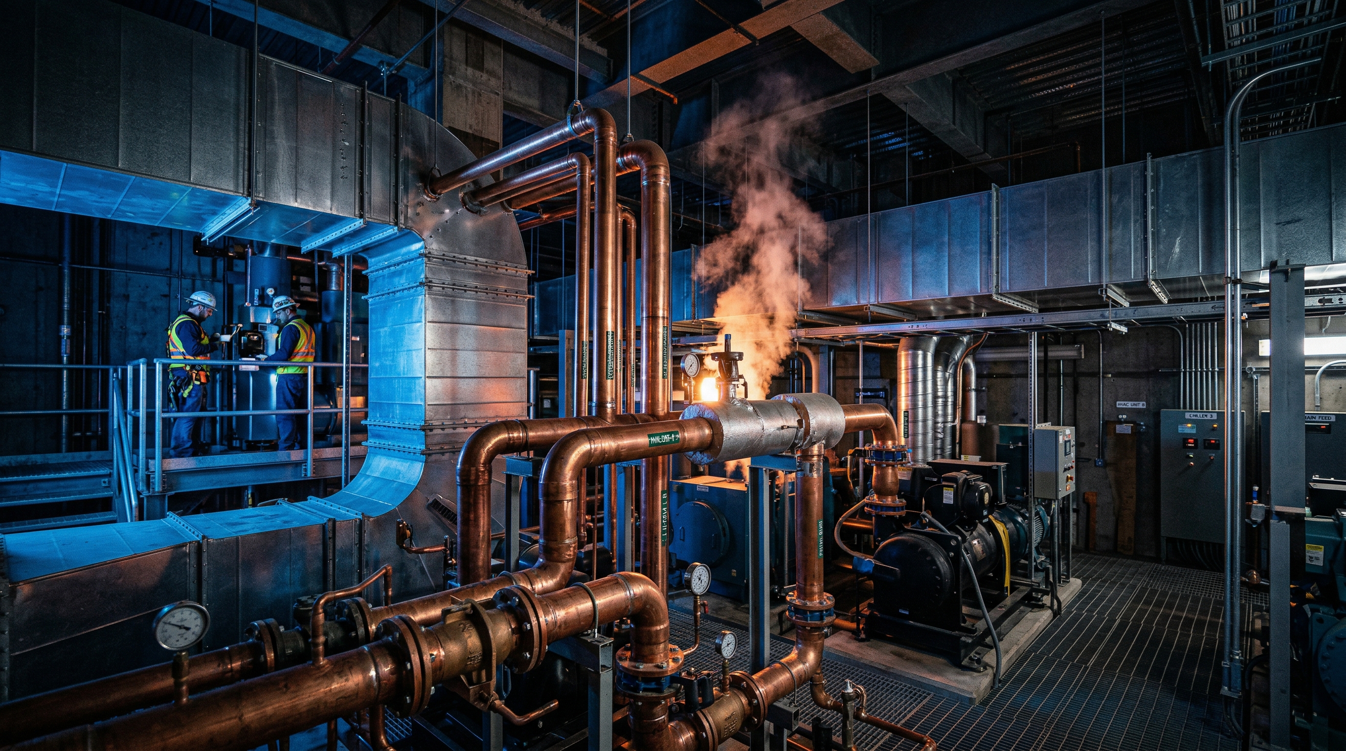 ProFlow HVAC technician performing expert climate control installation in Nashville